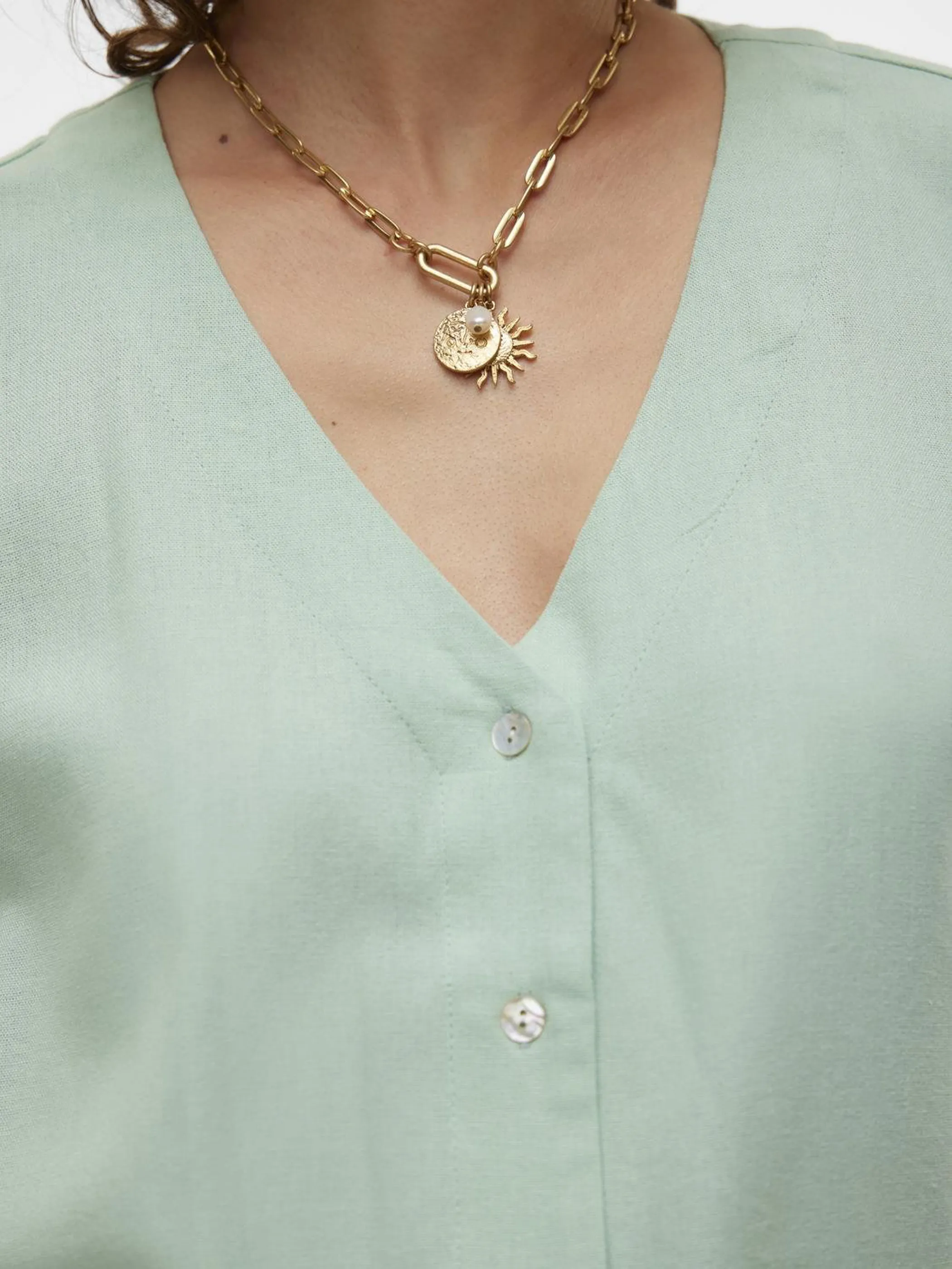 Vero ModaVMJESMILO 2/4 SHIRT W Bluse