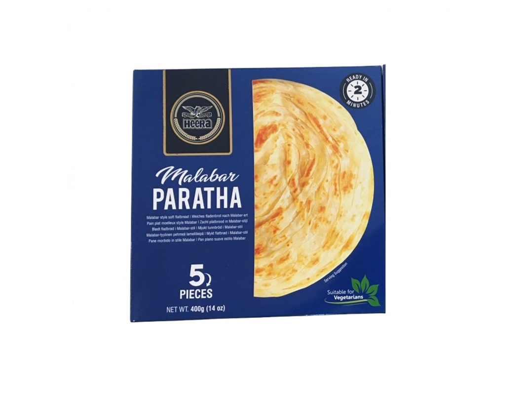 PÃO HEERA MALABAR PARATHA 400G