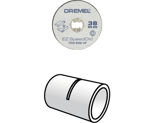 Dremel EZ SpeedClic: metaaldoorslijpschijven 38 mm (SC456B) verpakking van 12