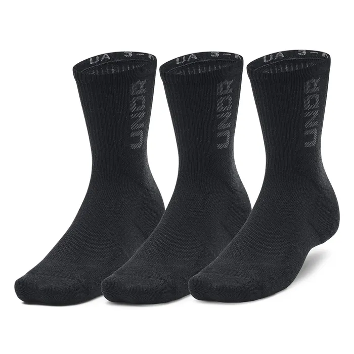 Under Armour 3-Maker Mid Crew Sokken Senior (3-pack)