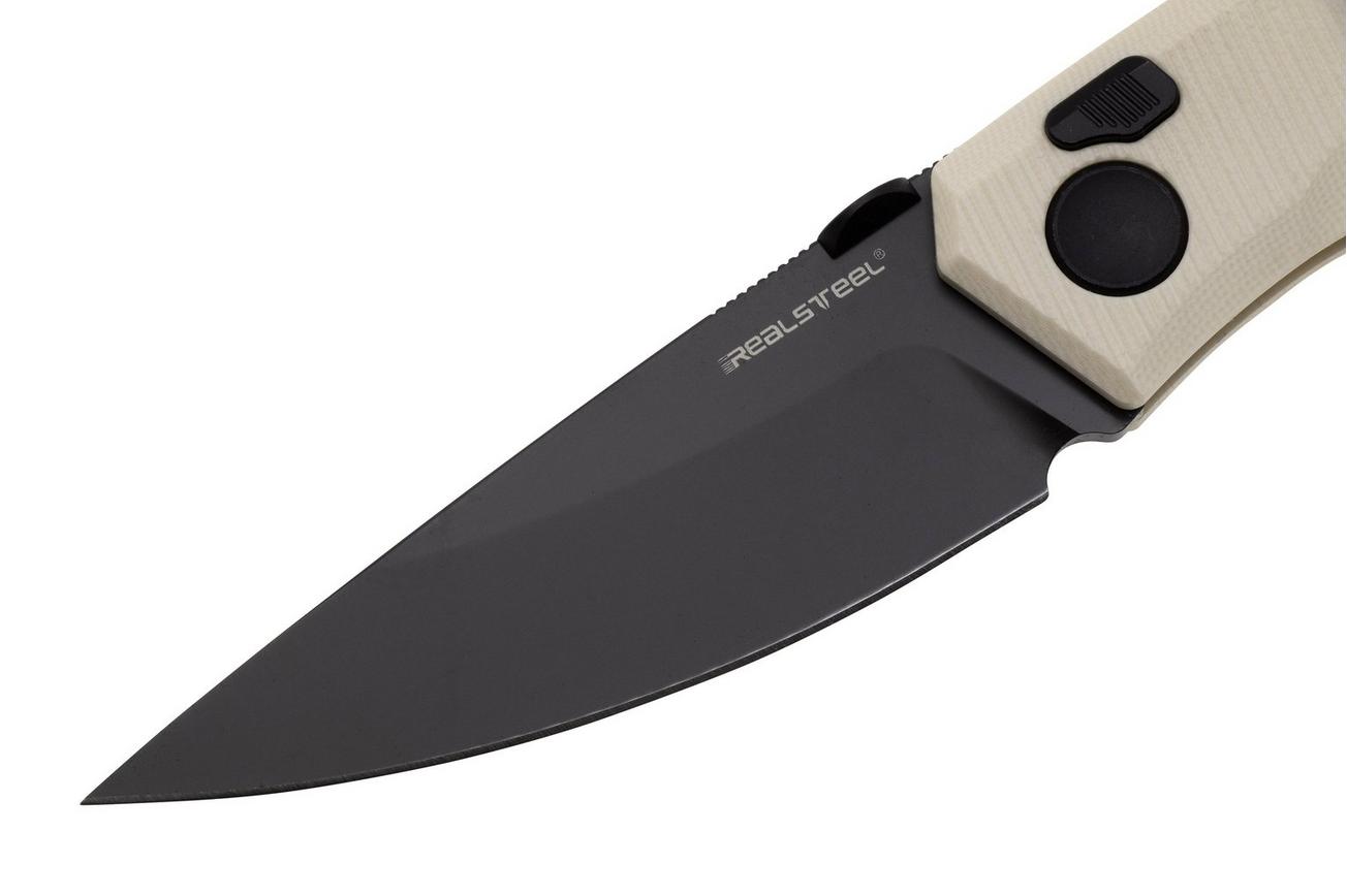 Real Steel Spectrum 7142IB, Black Nitro-V, Ivory G10 zakmes, Jakub Wieczorkiewicz design