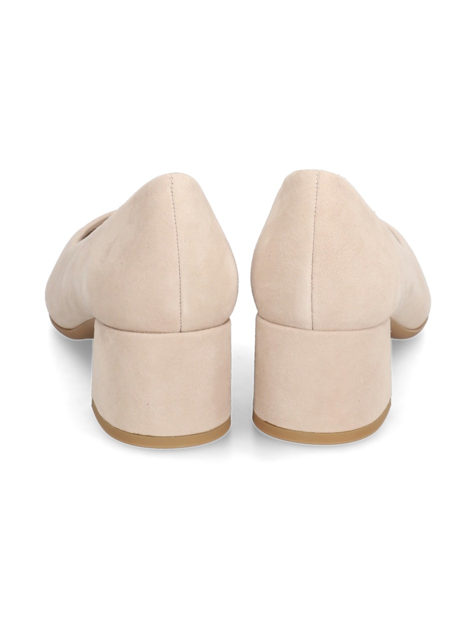 Veloursleder Pumps