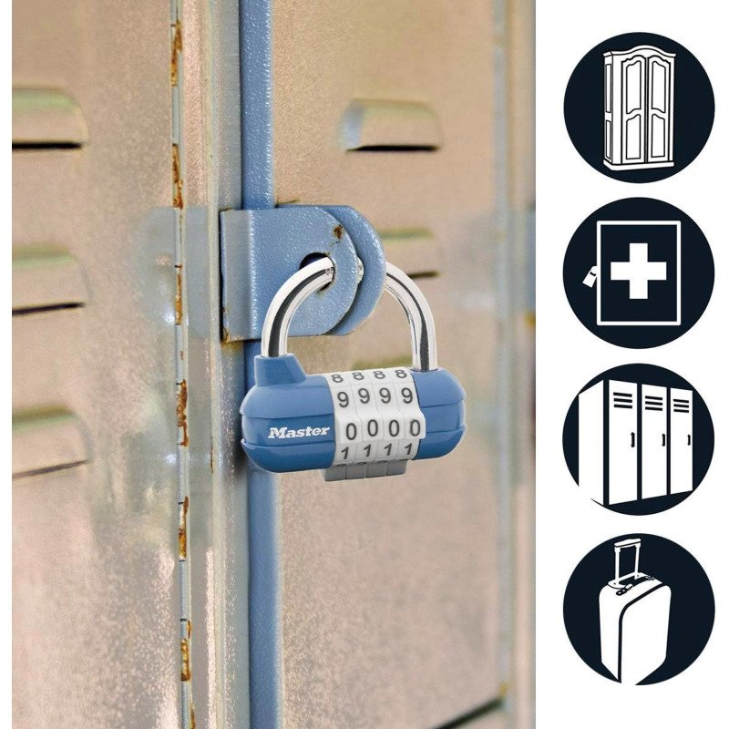 Cadenas à code Pro Sport Master Lock- largeur 64 mm