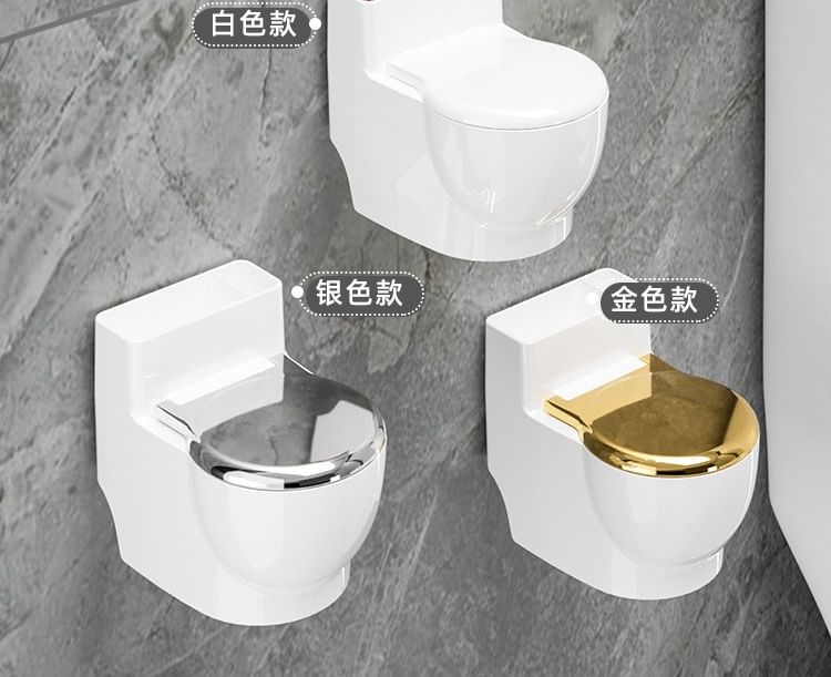 Miumi - Toiletpot Design RVS Kunststof Asbak