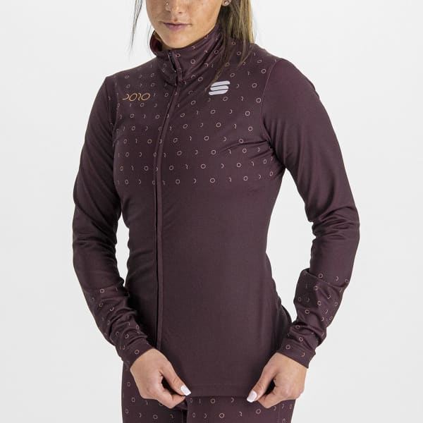 Veste ski de fond SPORTFUL DORO JERSEY RED WINE