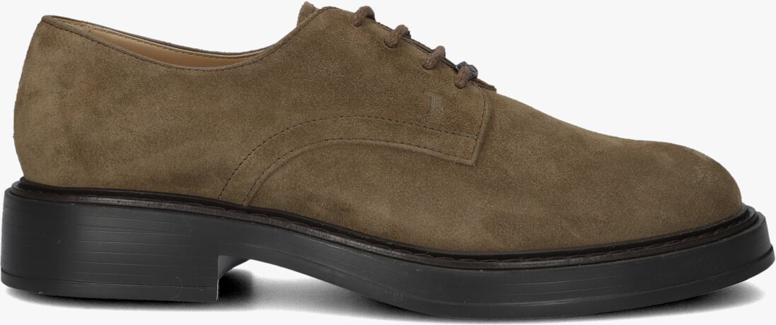 taupe tod's veterschoenen xxm61k00c21re0