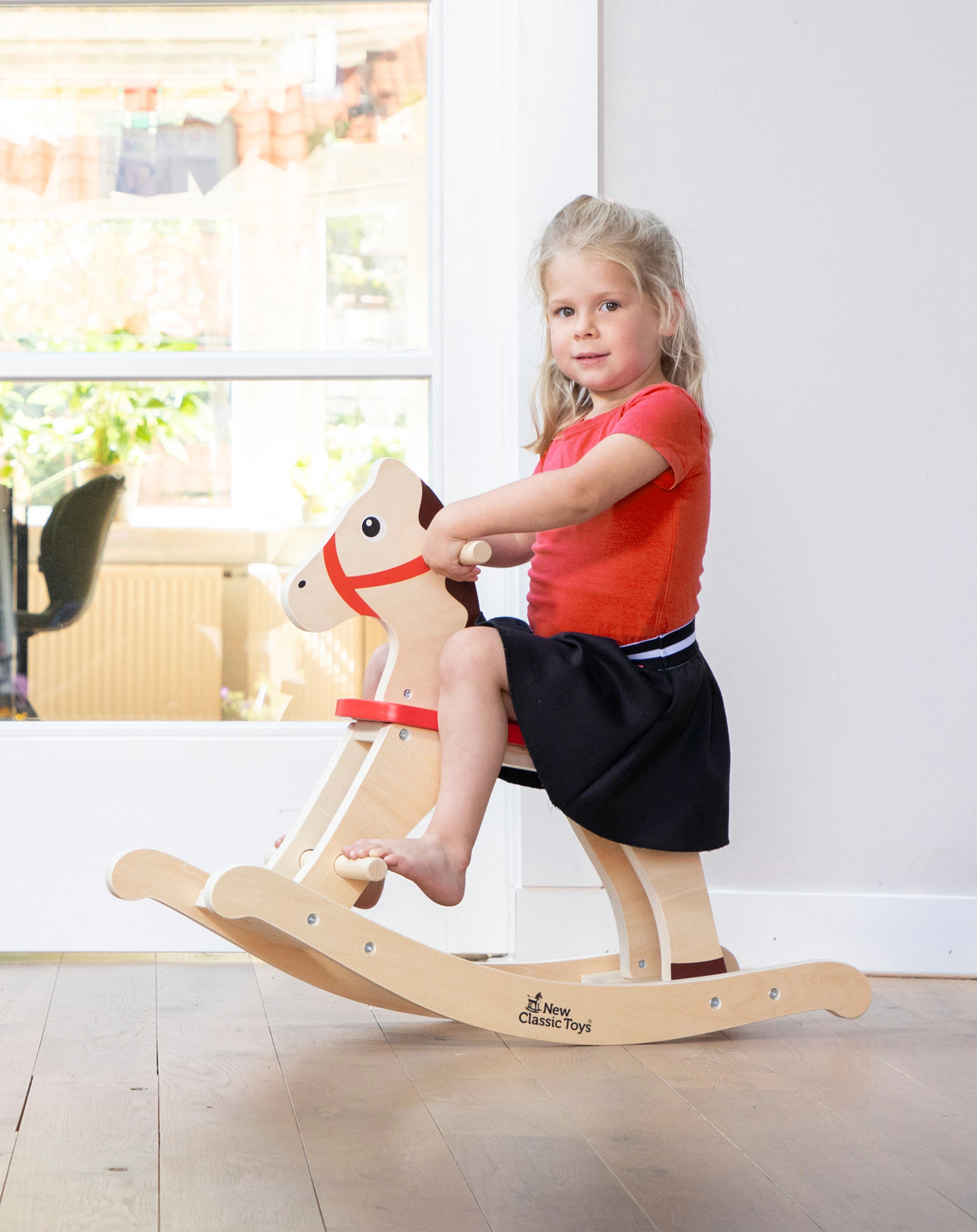 Schaukelpferd ROCKING HORSE aus Holz