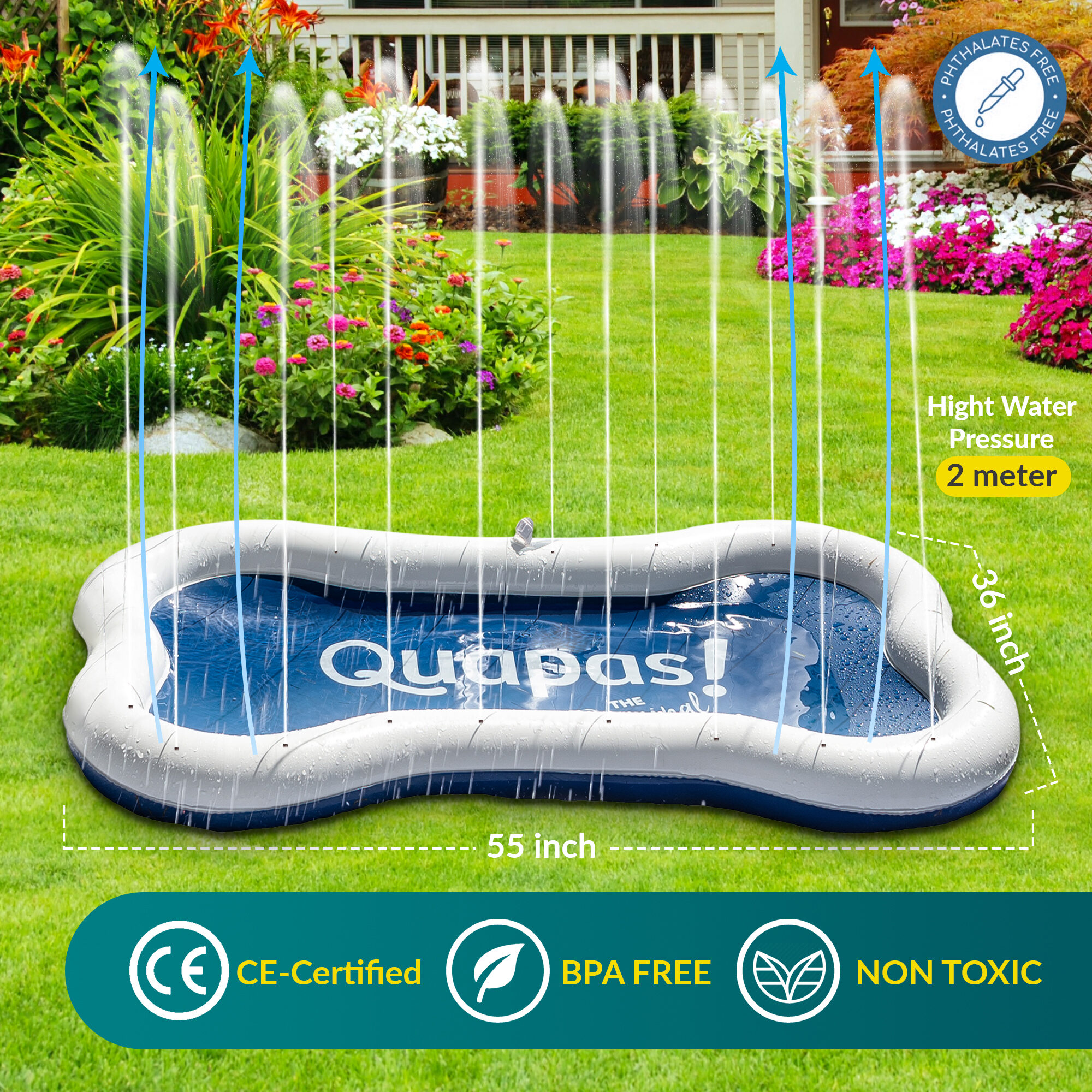 Quapas! Sprinkle Mat