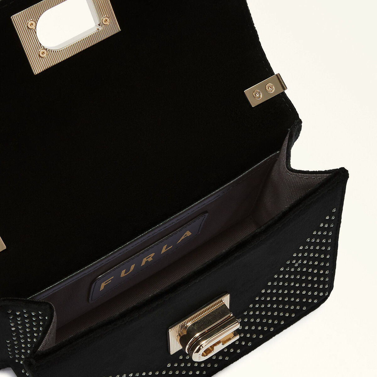 FURLA<br>Mini bolsa de ombro em couro BAFKACO 1927