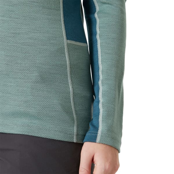 T-shirt thermique HELLY HANSEN W LIFA MERINO MIDWEIGHT CREW CACTUS