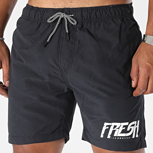 Short De Bain Logo Noir