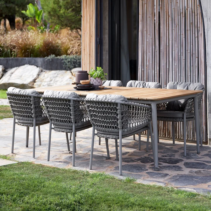 Cane-line - Ocean Armlehnstuhl Outdoor, taupe