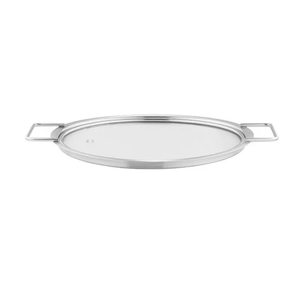 Eva Trio  Tallerkenlåg, glas - 24cm.