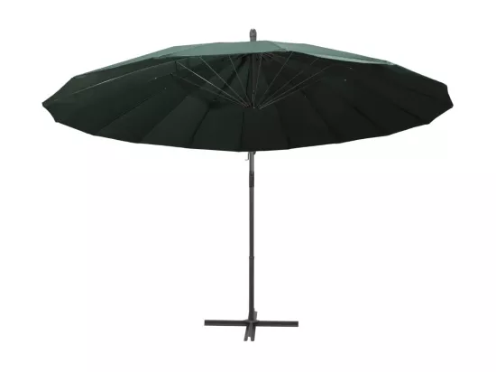 Parasol suspendu Vert 3 m Aluminium