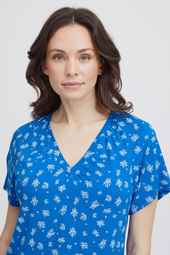 Fransa FRSANIE TEE 1 Beaucoup blue mix