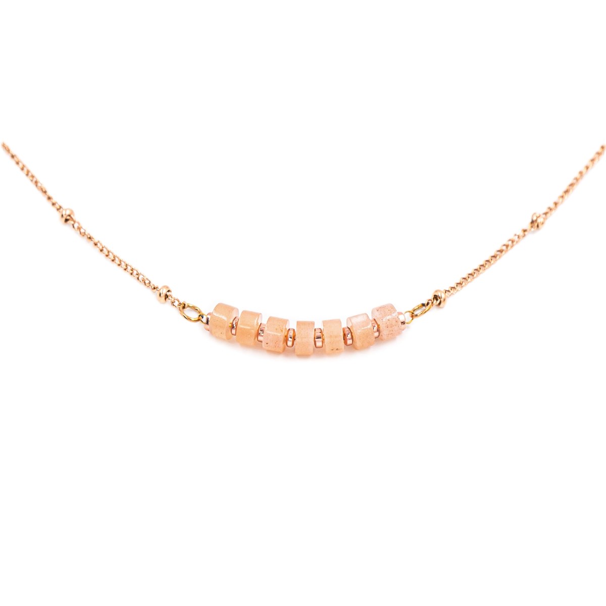 Collier Piana en pierres de Soleil
