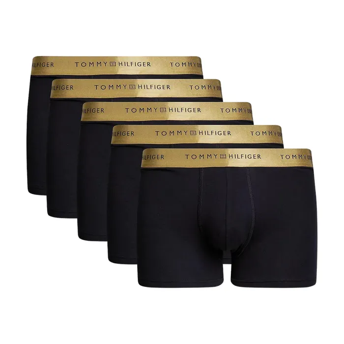 Tommy Hilfiger Metallic Logo Trunks Boxershorts Heren (5-pack)