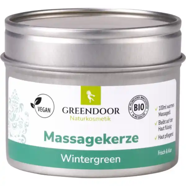 Massagekerze Wintergreen