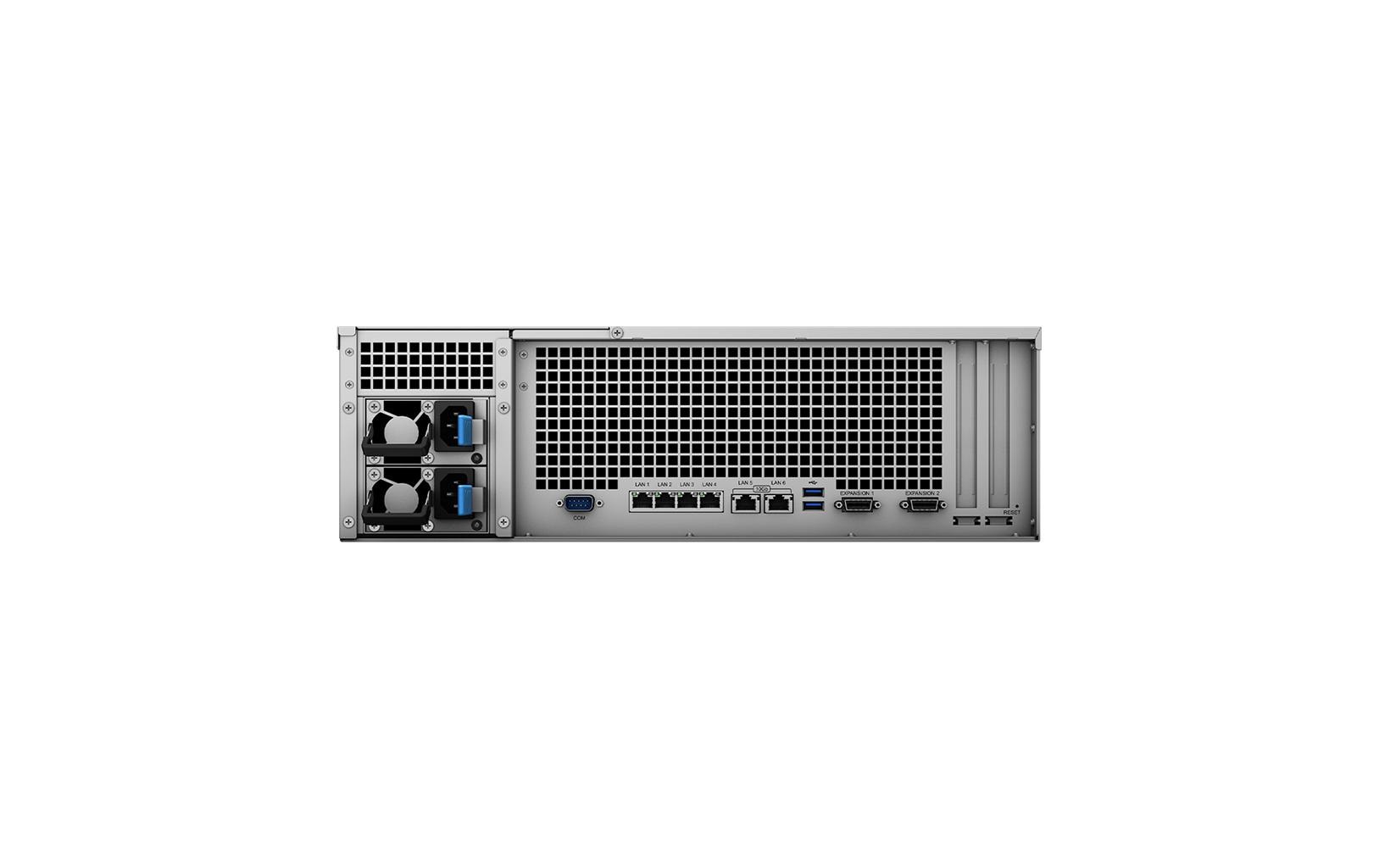 NAS RackStation RS4021xs+ 16-bay<br>Leistungsstarker 3HE-Speicher für Datenverwaltung der Enterprise-Klasse