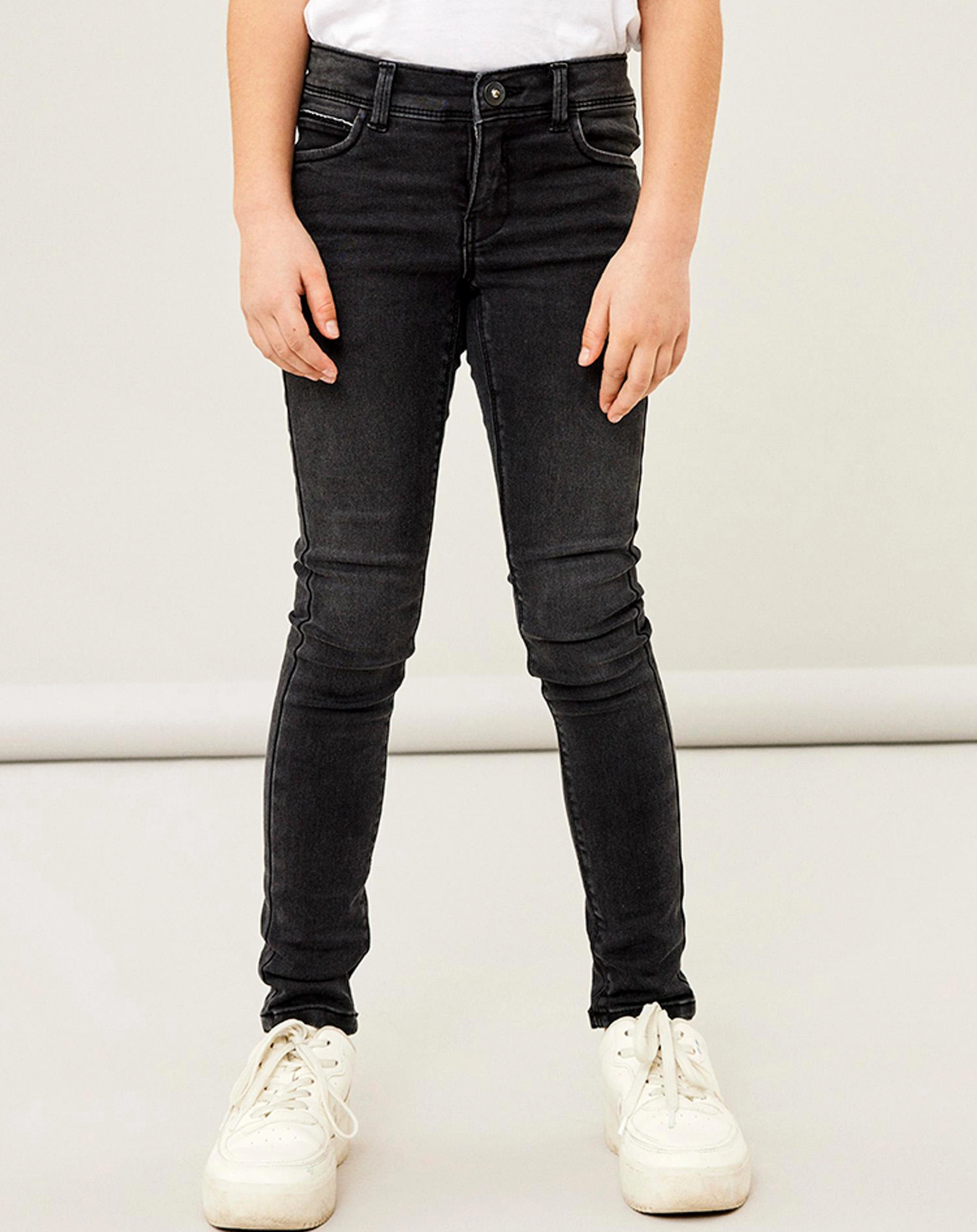 Jeanshose NKFPOLLY 7677 in black denim