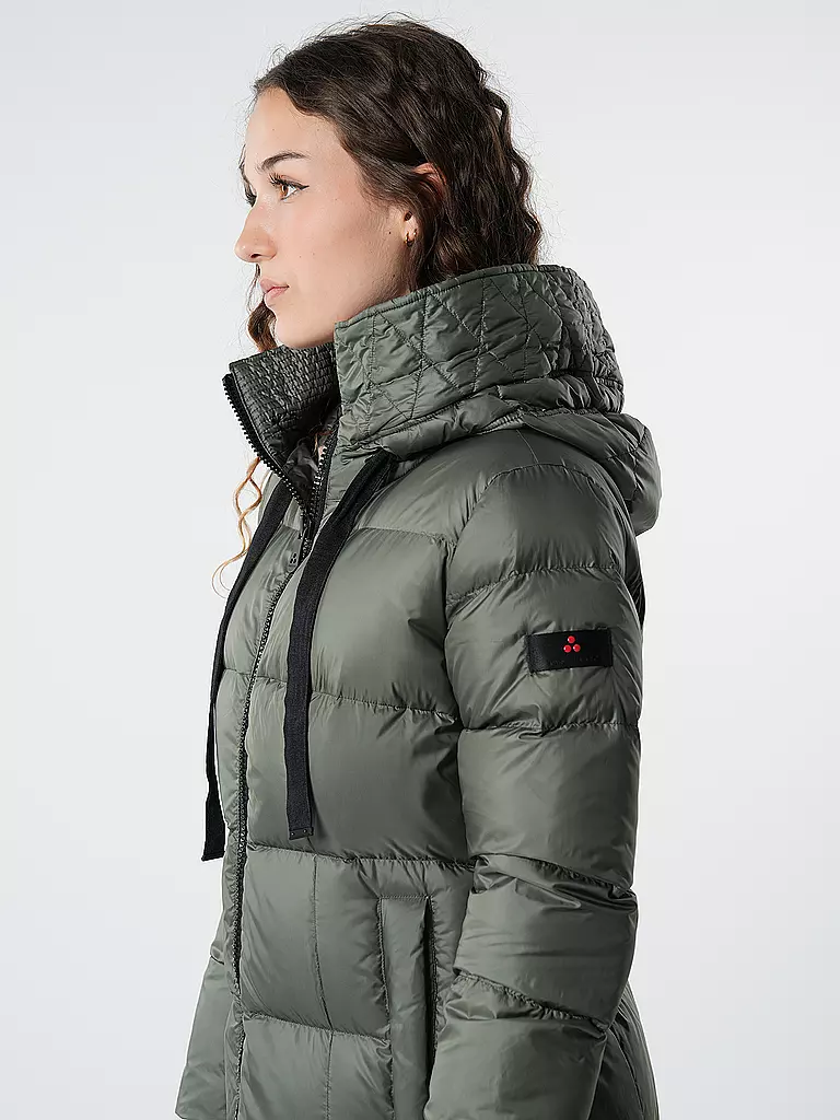 PEUTEREY Daunensteppmantel NUNKI olive