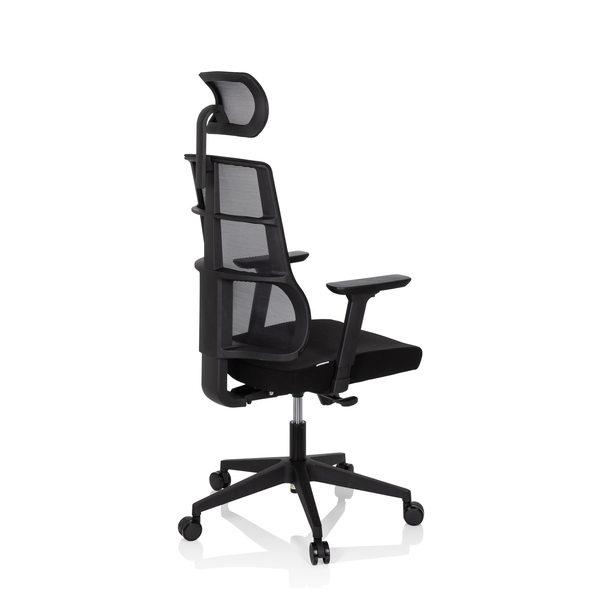 Profi Bürostuhl SPINIO PRO Stoff/Netzstoff mit Armlehnen (höhenverstellbar) hjh OFFICE