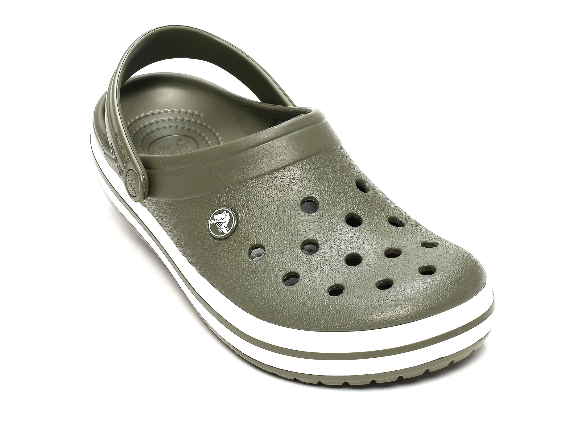 Crocband clog kaki