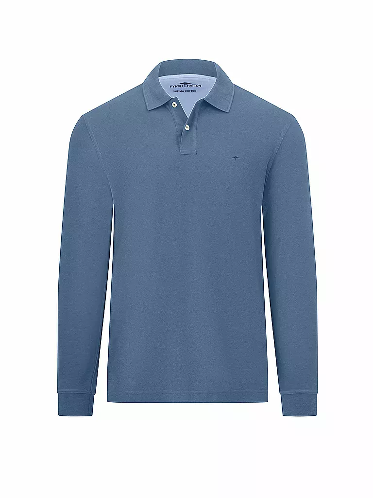 FYNCH HATTON Poloshirt hellblau