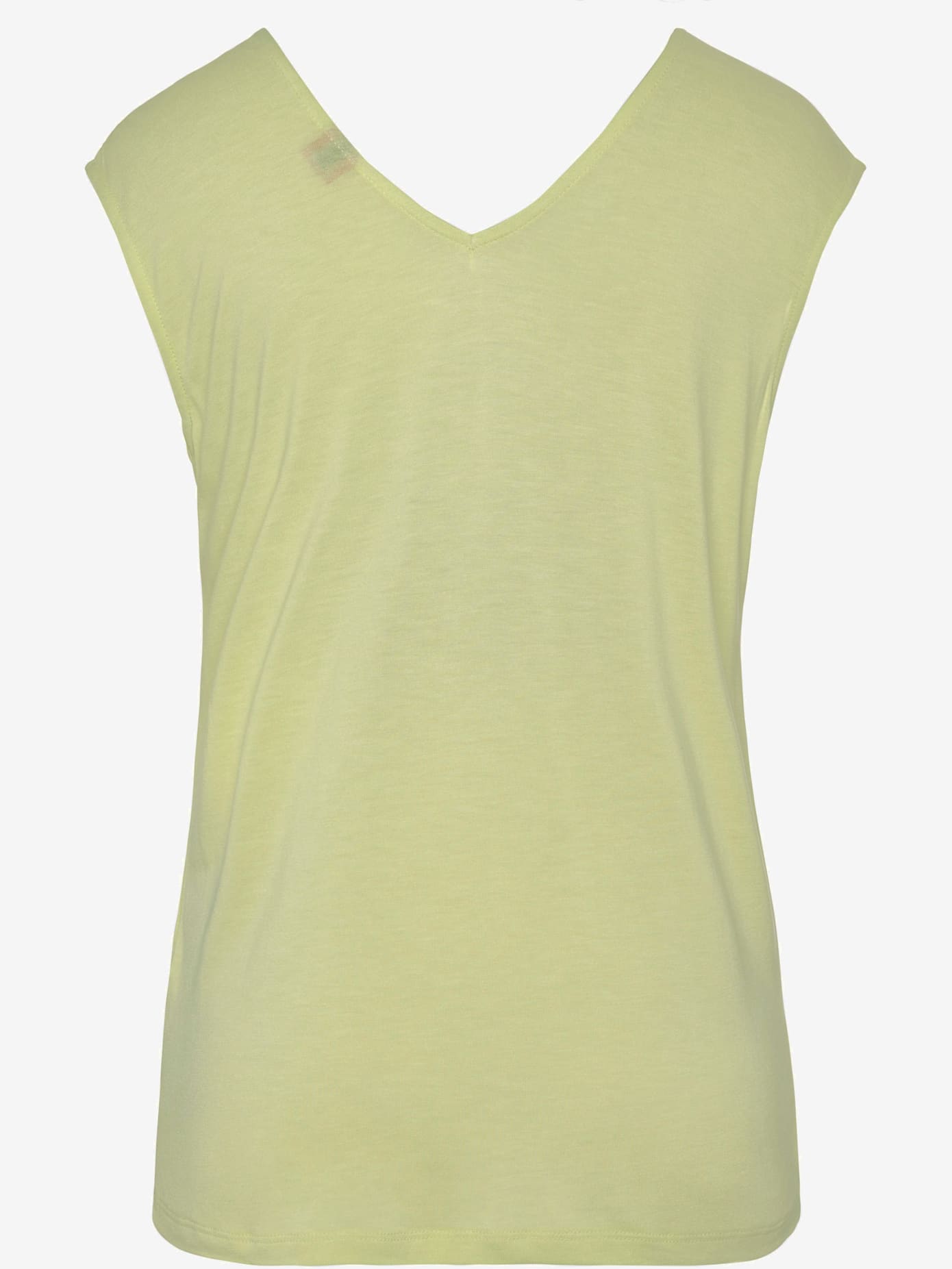 T-shirt col v avec cordons