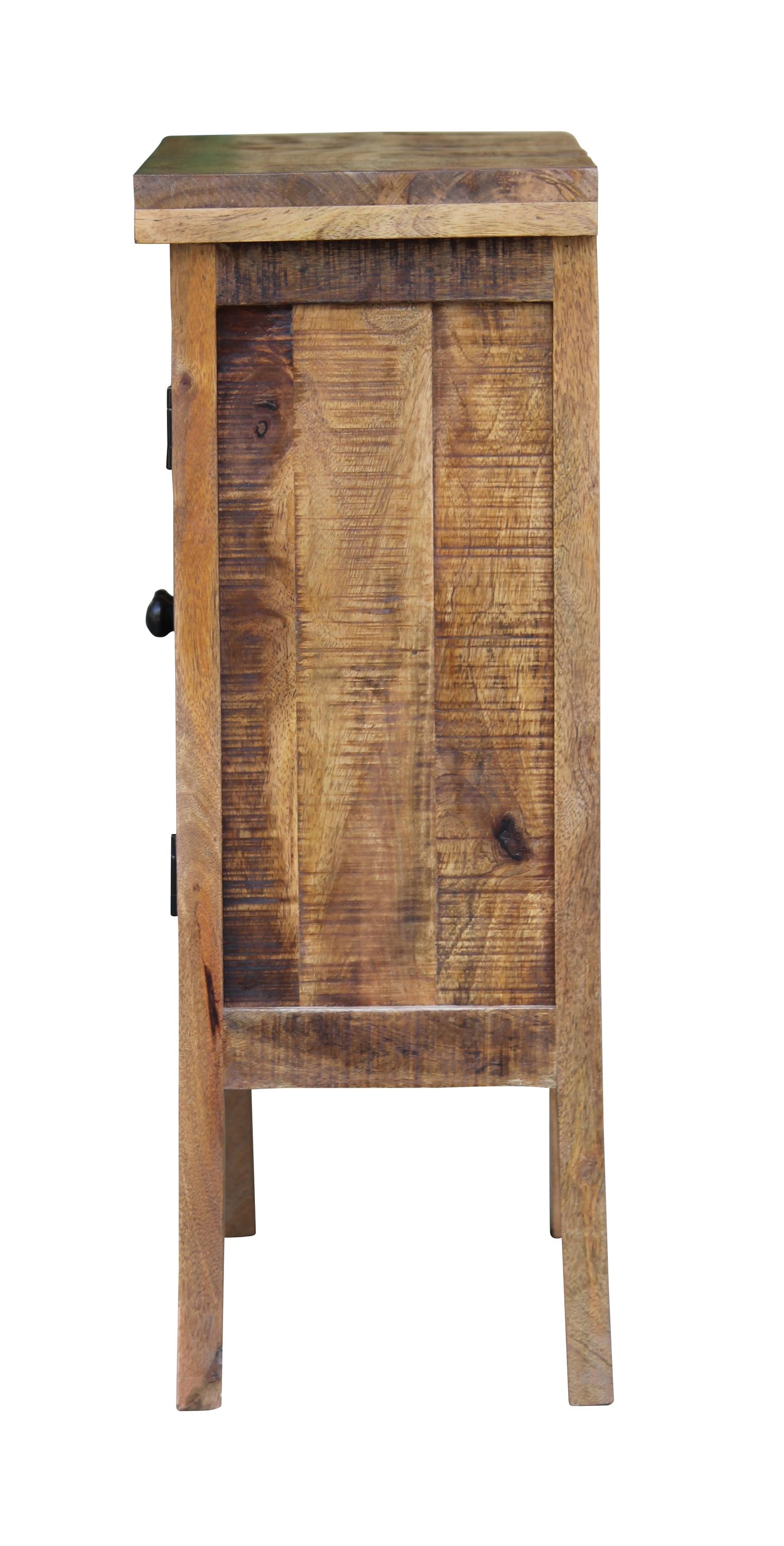 Beistellschrank Holz Vintage SMITH 65 x 76 cm