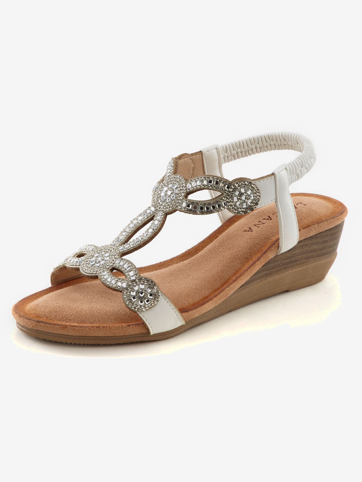 Sandales brides élastiques pour faciliter l'enfilage, confort optimal