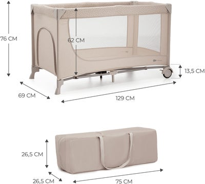 Kinderkraft JOY 2 Reiseseng, Beige
