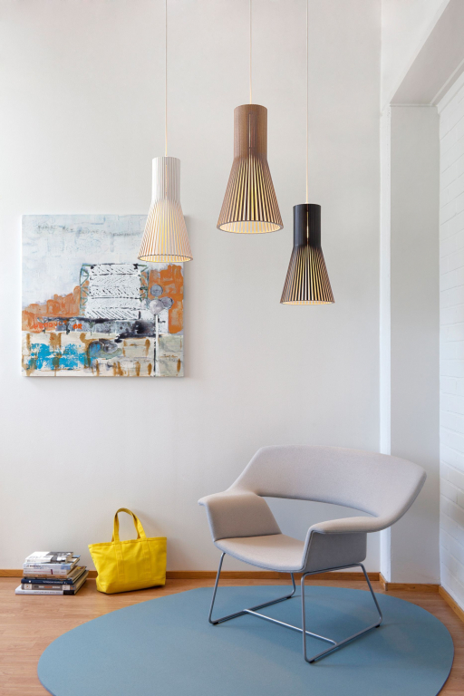 Secto Design Secto 4201 hanglamp Ø25 zwart