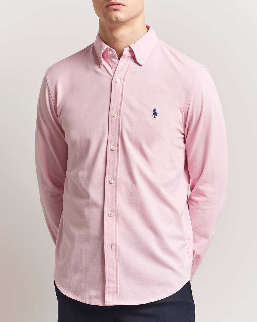 Polo Ralph Lauren Featherweight Mesh Shirt Garden Pink