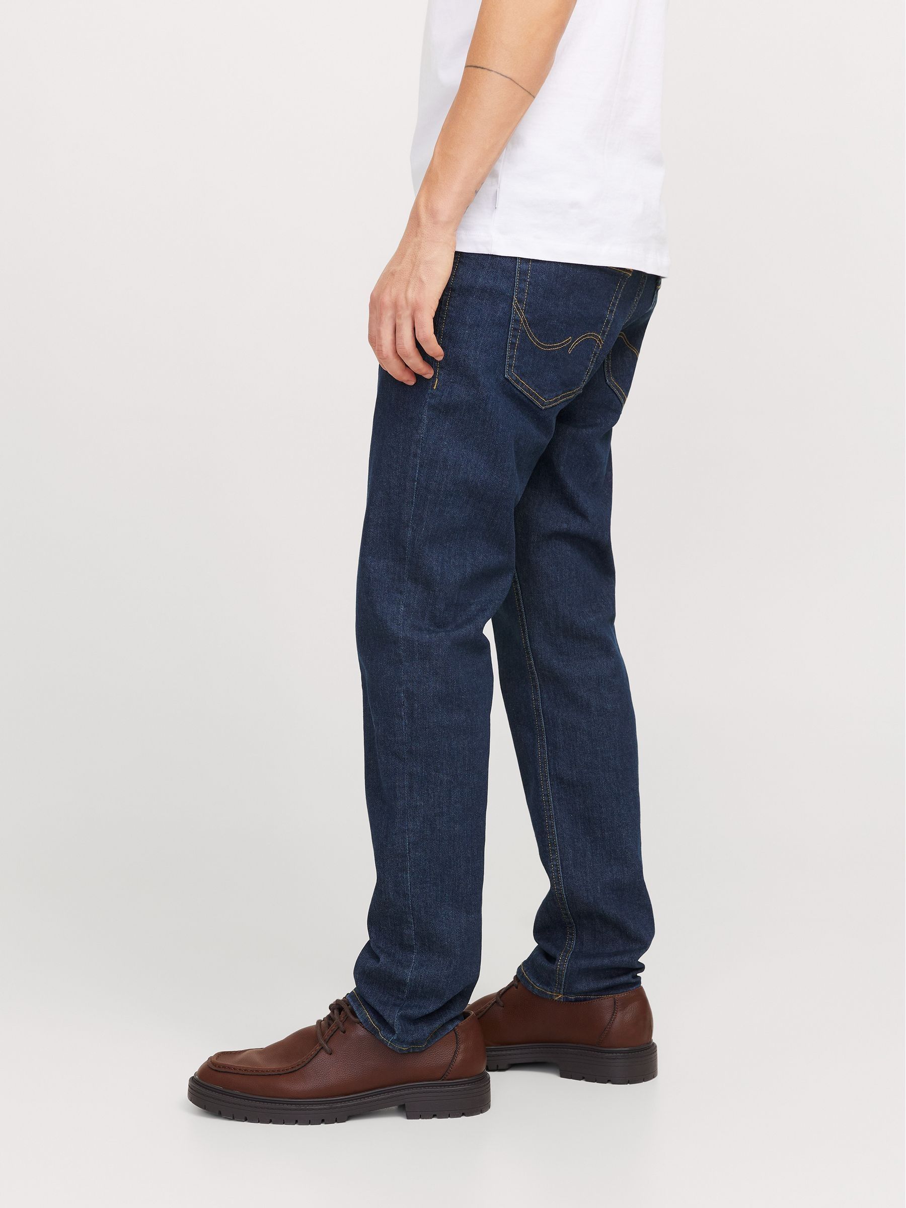 Normaal blauw - Jack & Jones - Niet-afslim-fit Niet-afsnulpte Niet-afsneuze Slim