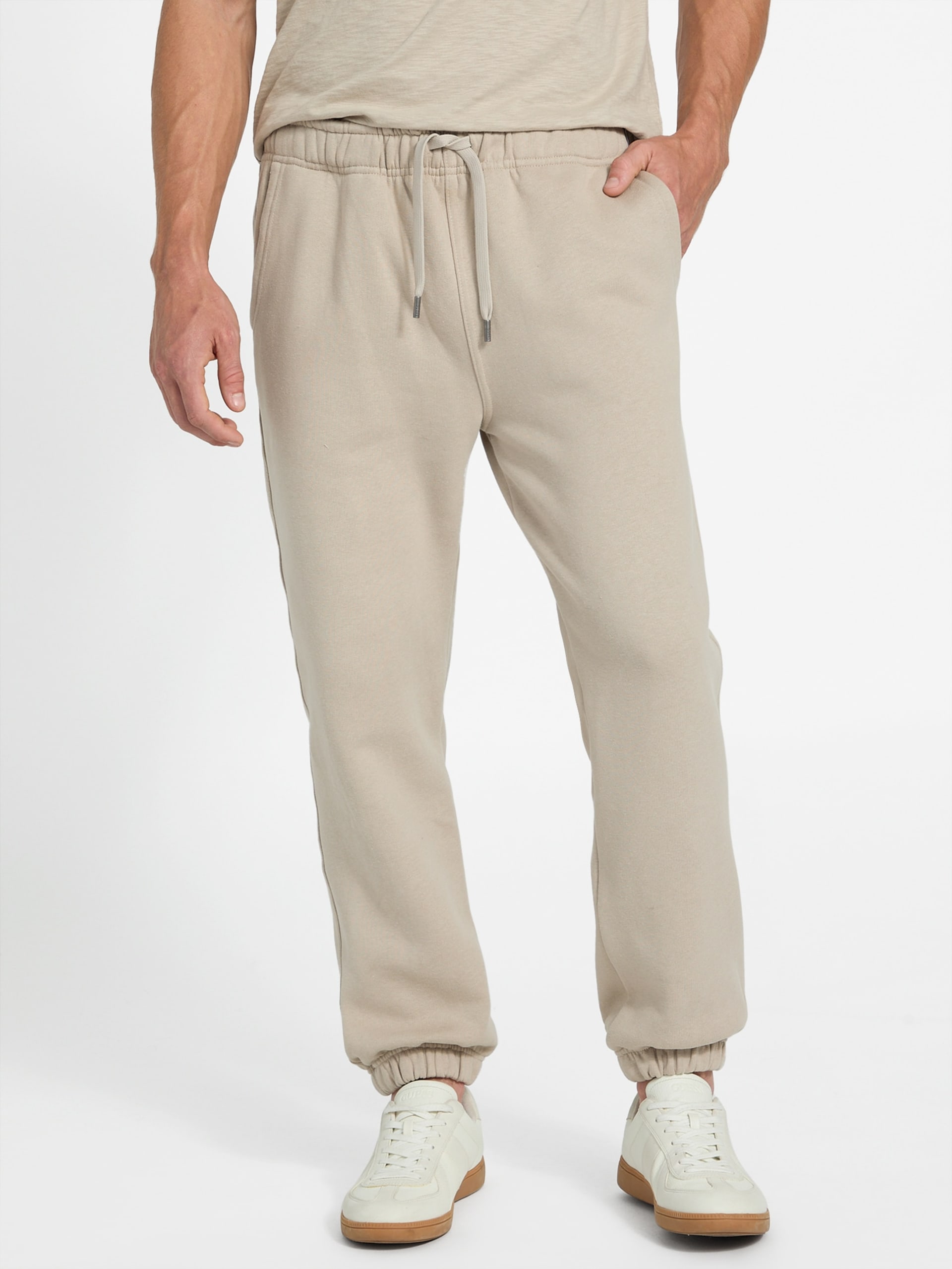 Calça de moletom estilo jogger com etiqueta Eco 1981