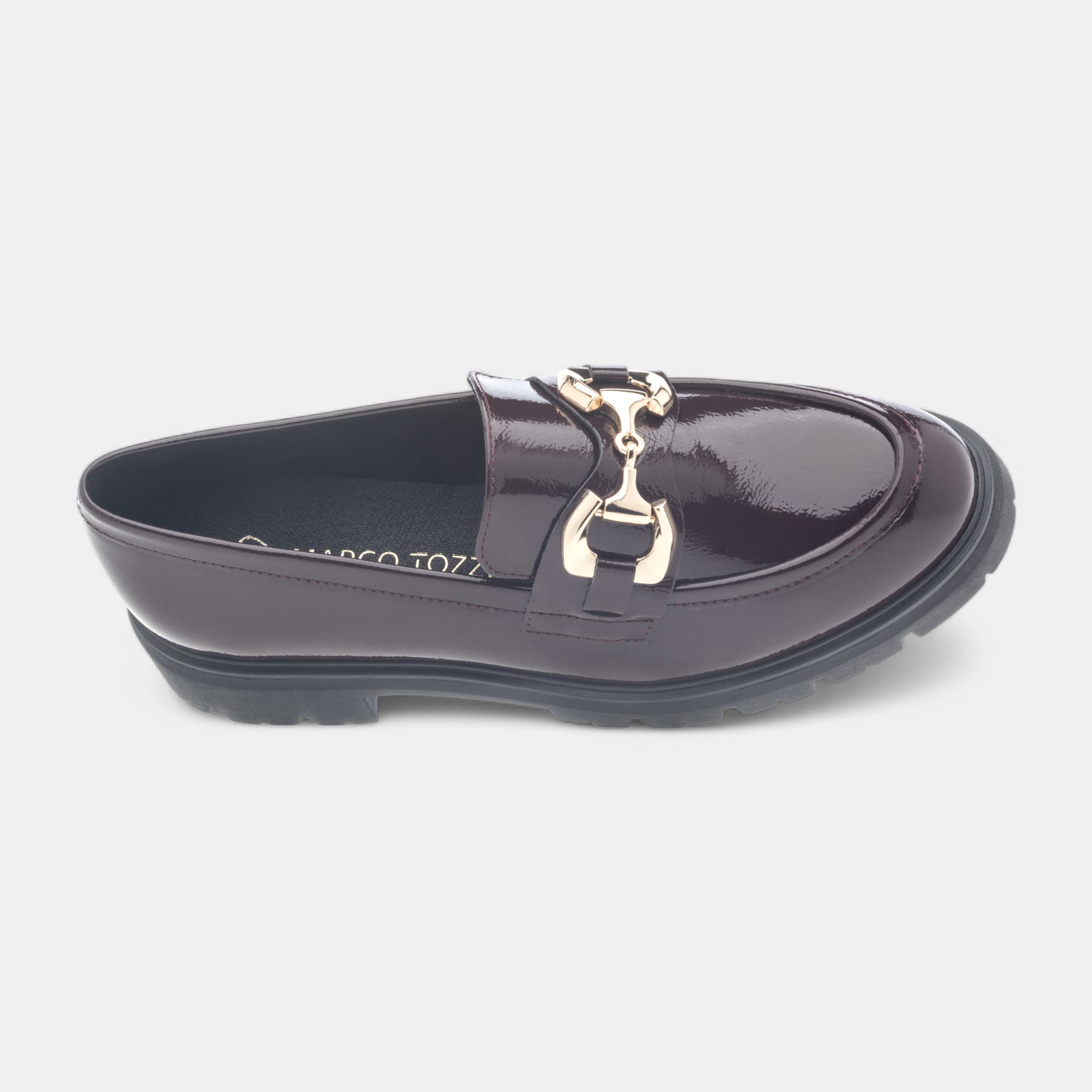 Mocassins Femme bordeaux