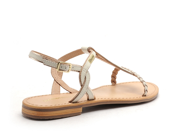 Les tropeziennes nu pieds plats femme happy f beige