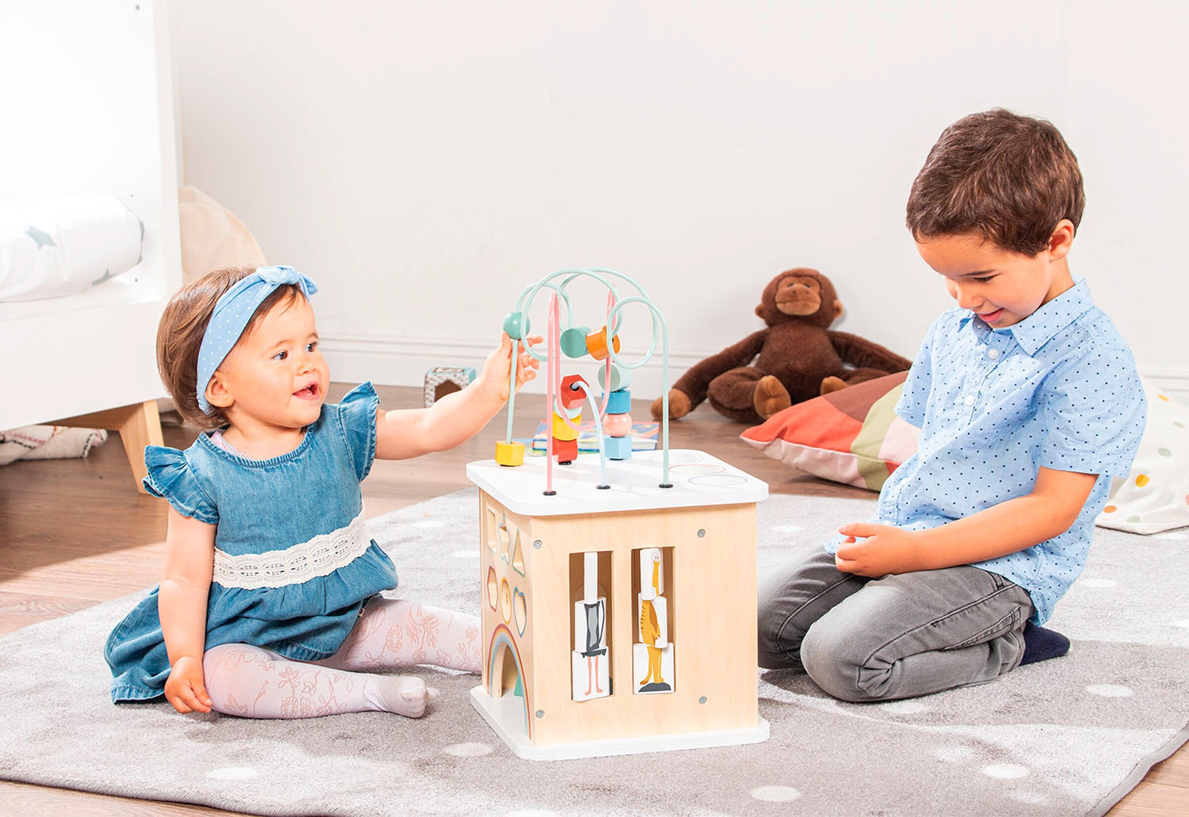 Pinolino Motorikwürfel „Sanna”
