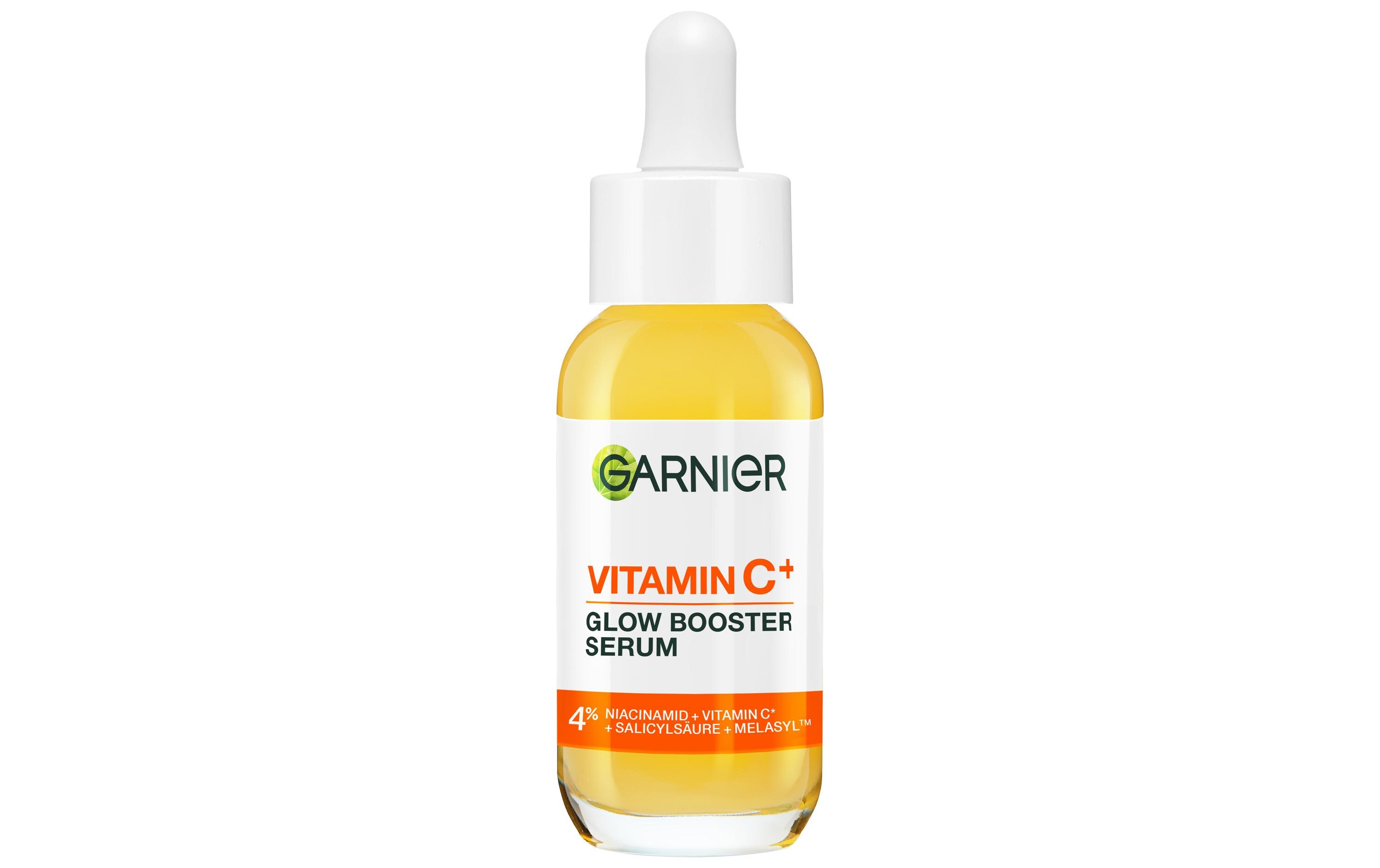 Gesichtsserum Vitamin C+ Glow Booster 30 mlSerum glättet die Haut und mildert dunkle Flecken