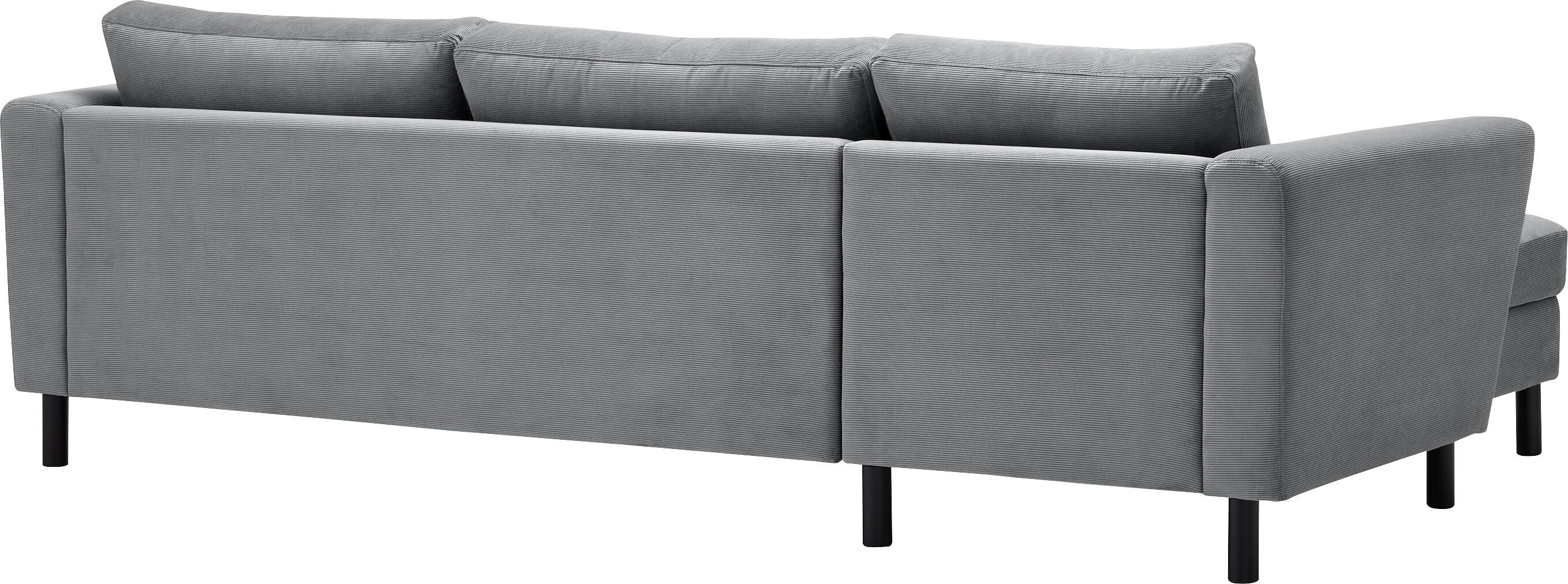 DIENER Ecksofa - Hellgrau / B: 235.0 cm x T: 156.0 cm x H: 81.0 cm