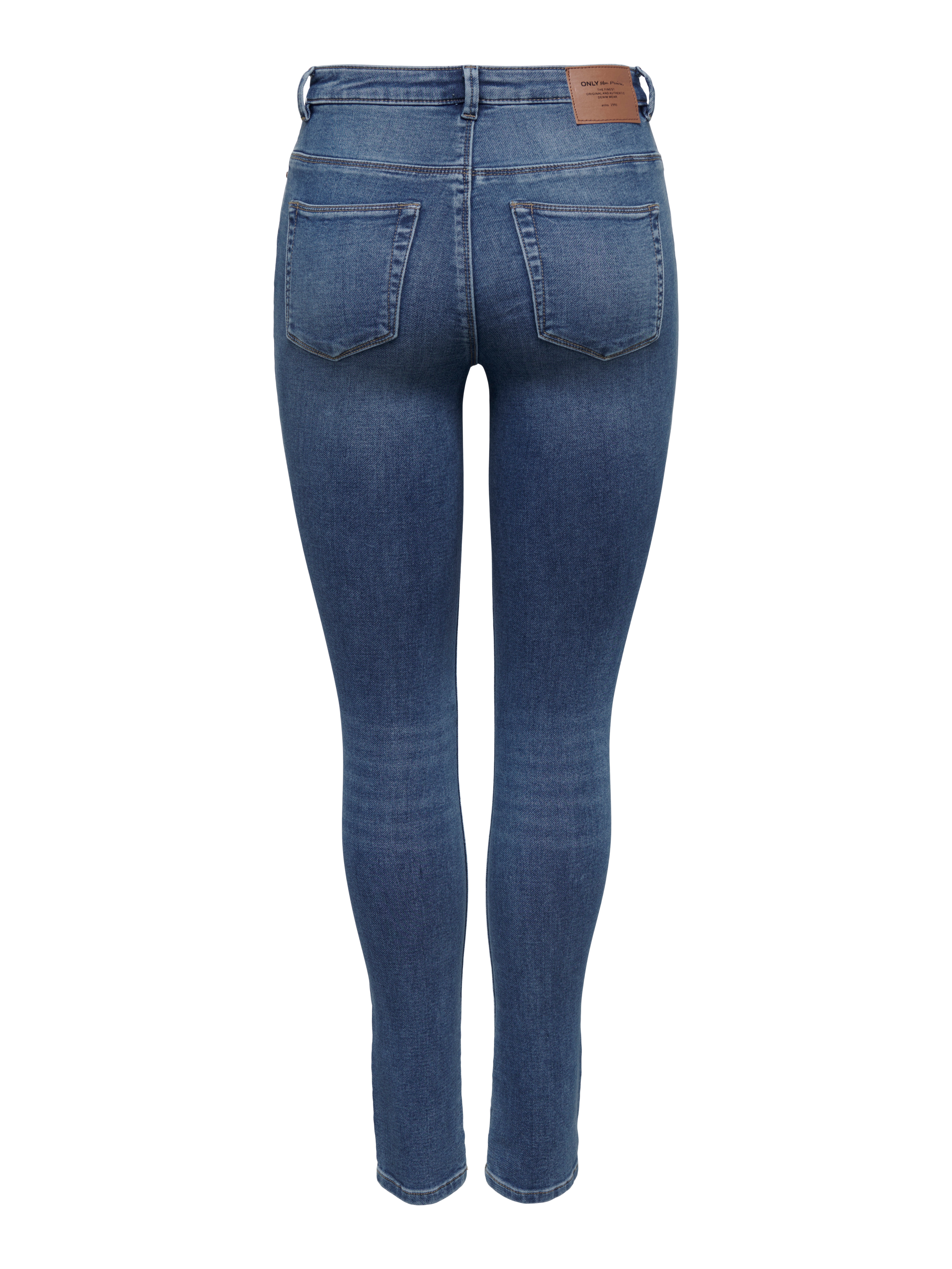 ONLFOREVER Hohe Taille Skinny Fit Jeans Medium Blue Denim