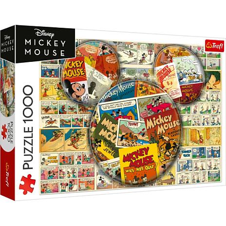Disney Mickey Mouse & Friends puslespil - 1000 brikker