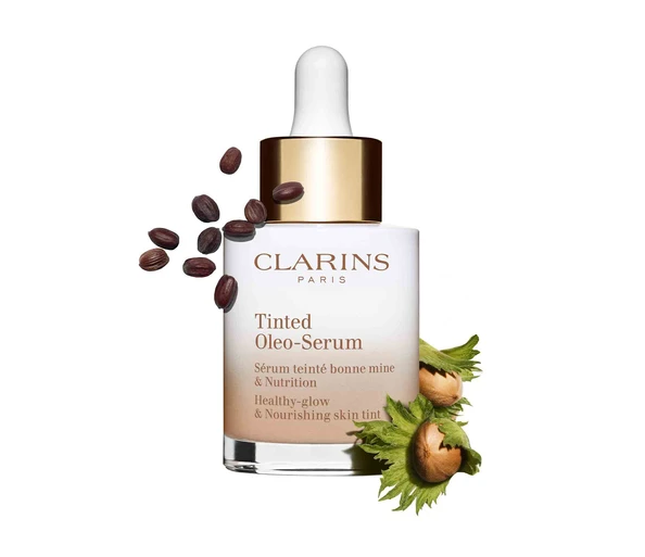 Clarins Tinted Oleo-Serum Healthy-glow & Nourishing skin tint02.5