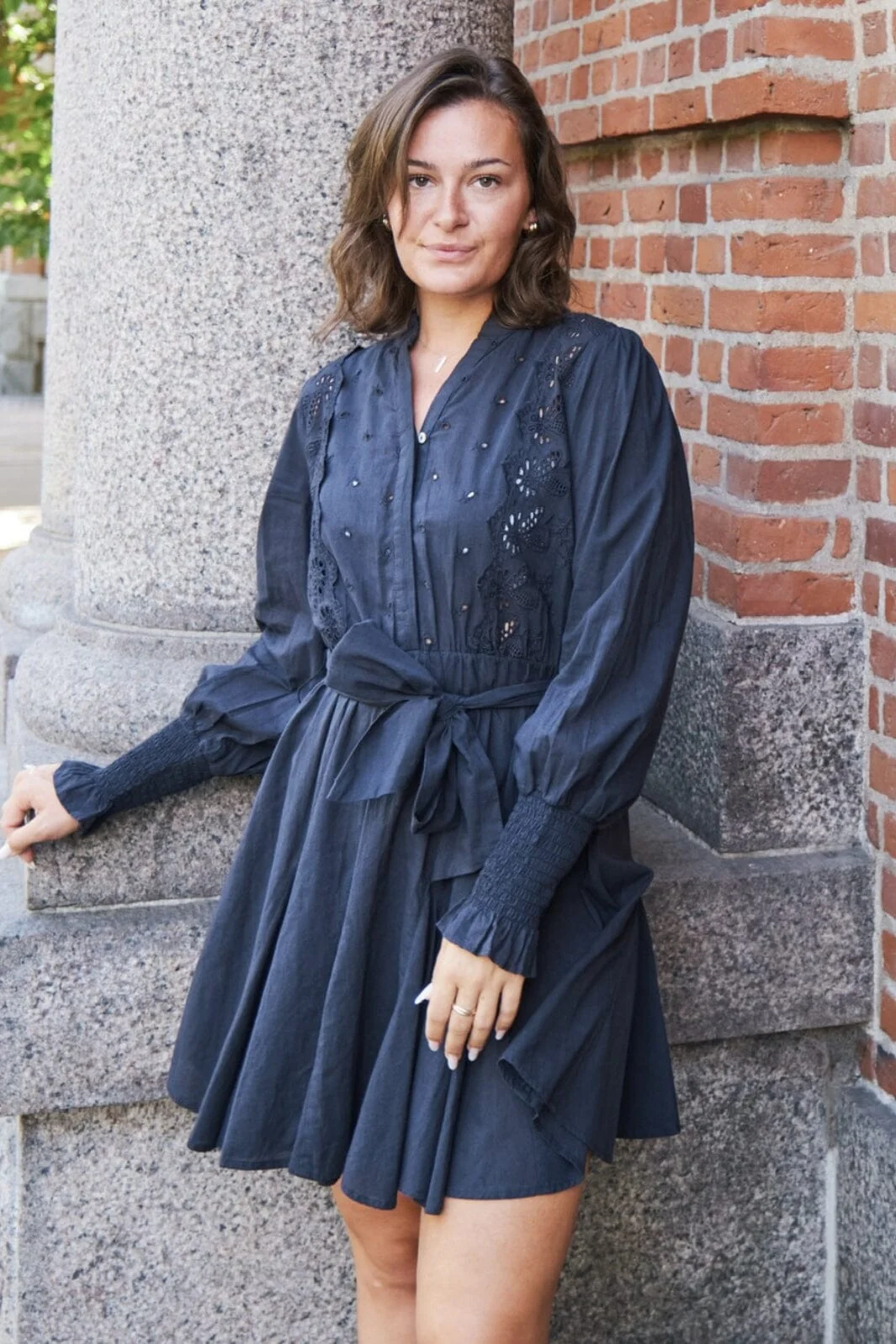 Neo Noir Salasta Emb Dress
