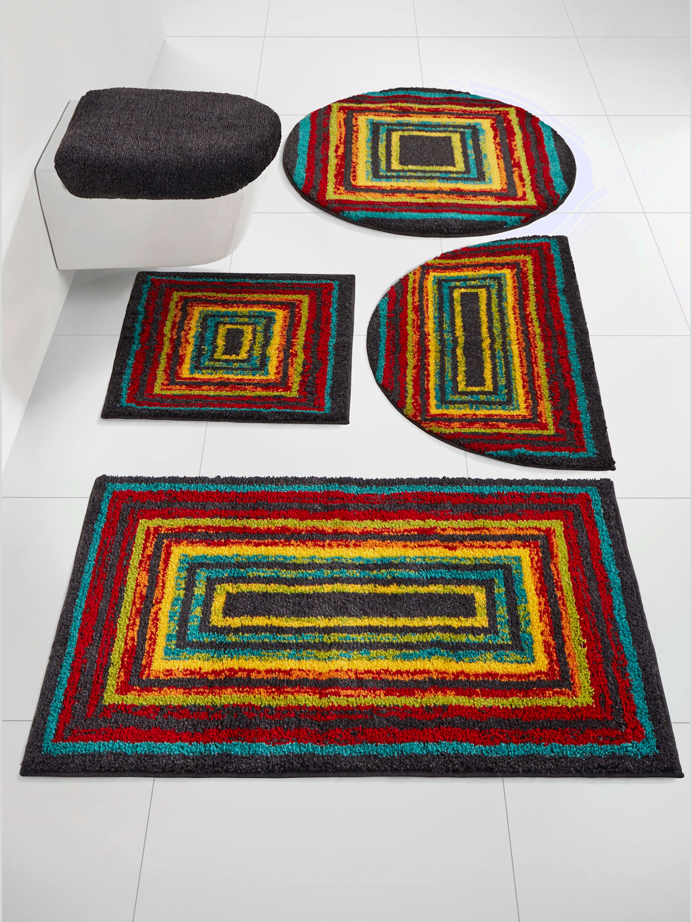 Tapis de bain acrylique facile d'entretien