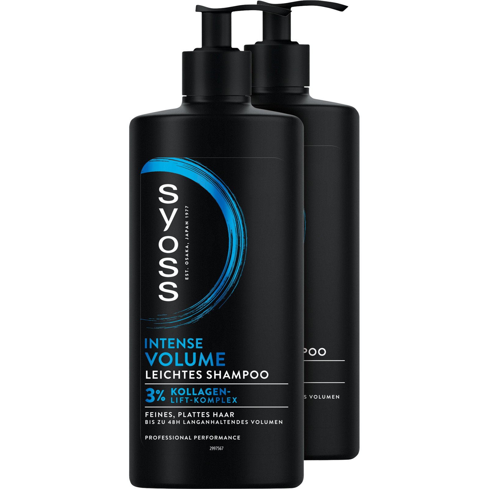 Syoss Shampoo Intense Volume 2x440ml