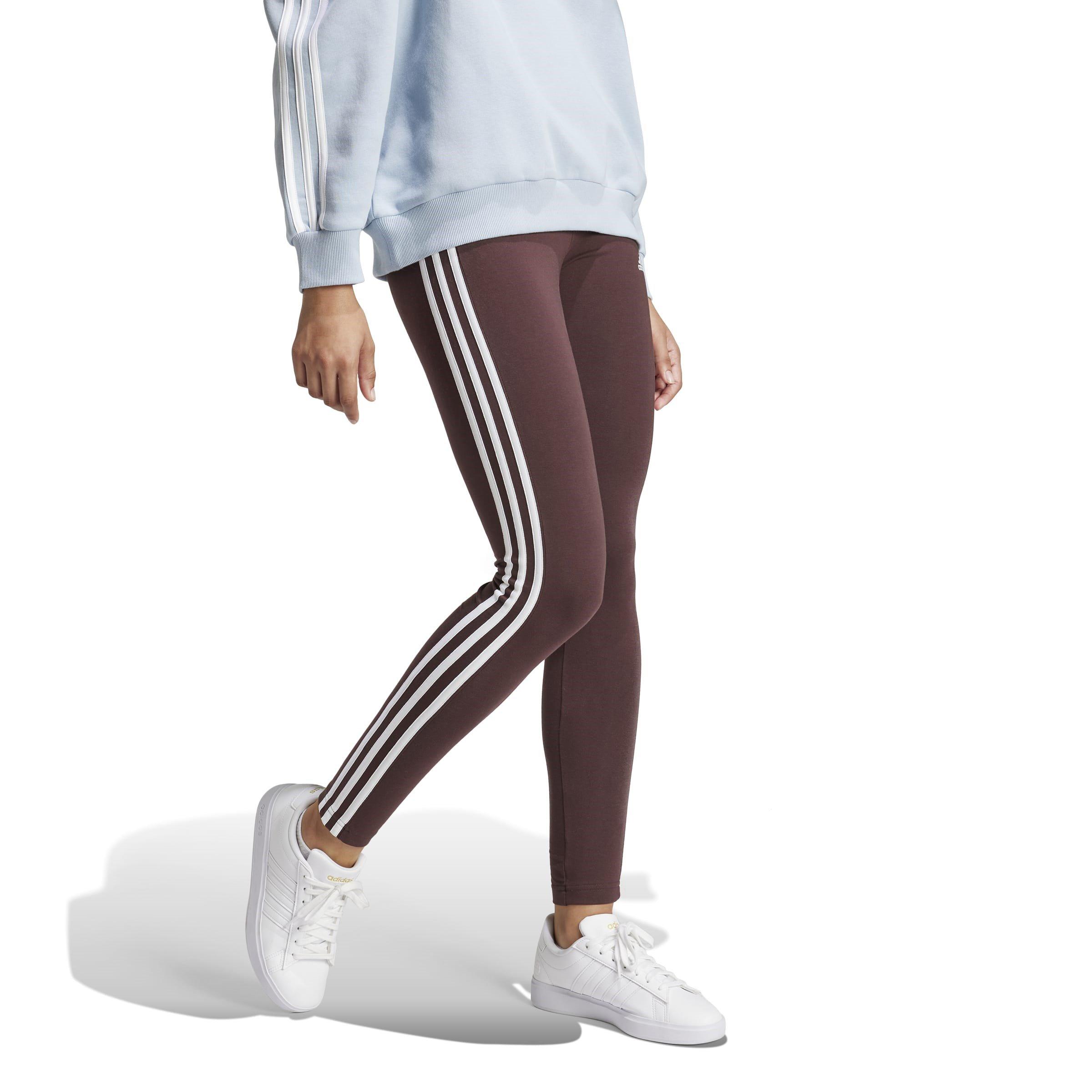 adidas Essentials 3 Stripe Leggings Womens