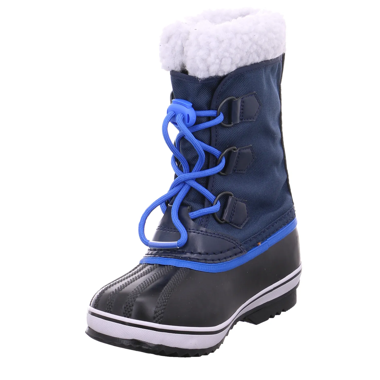 SOREL Kinder-Snowboot Blau Synthetik  Schneestiefel Unisex