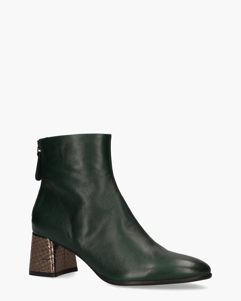 Zinda 2565 Groen Dames Enkelboots